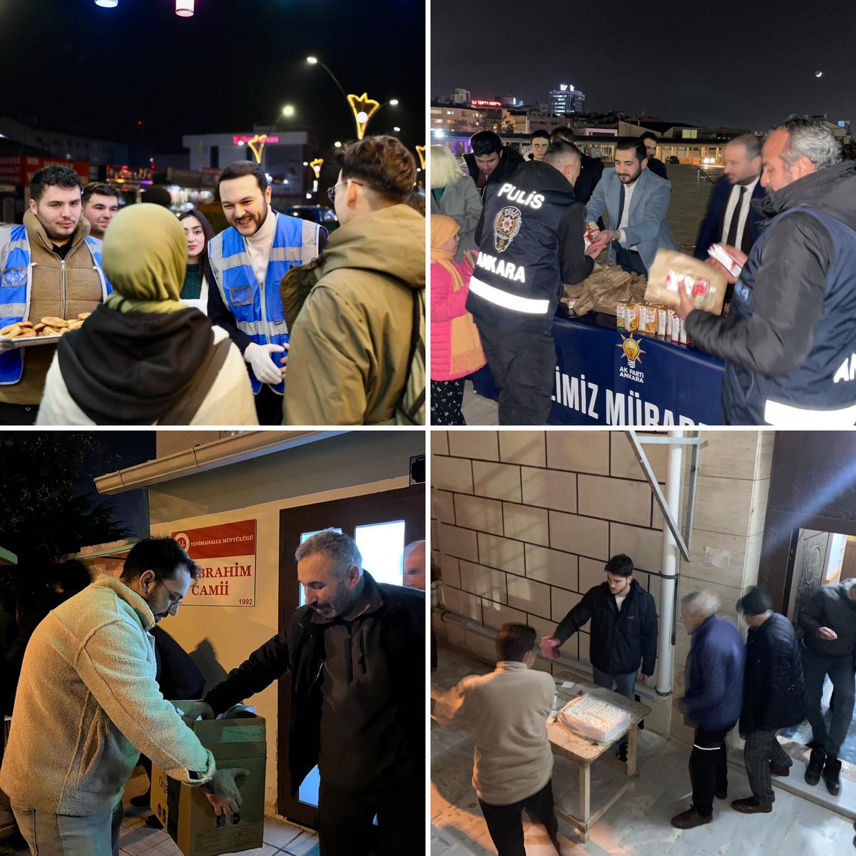 akgenclikankara's tweet photo. Rahmet ve bereket gecesi olan #RegaipKandili’mizi idrak etmenin sevincini 25 ilçemizde vatandaşlarımıza kandil simidi ikramda bulunarak yaşıyoruz.

Mübarek Ramazan ayının müjdecisi olan kandilimiz mübarek olsun. https://t.co/VeFHiy6ghx