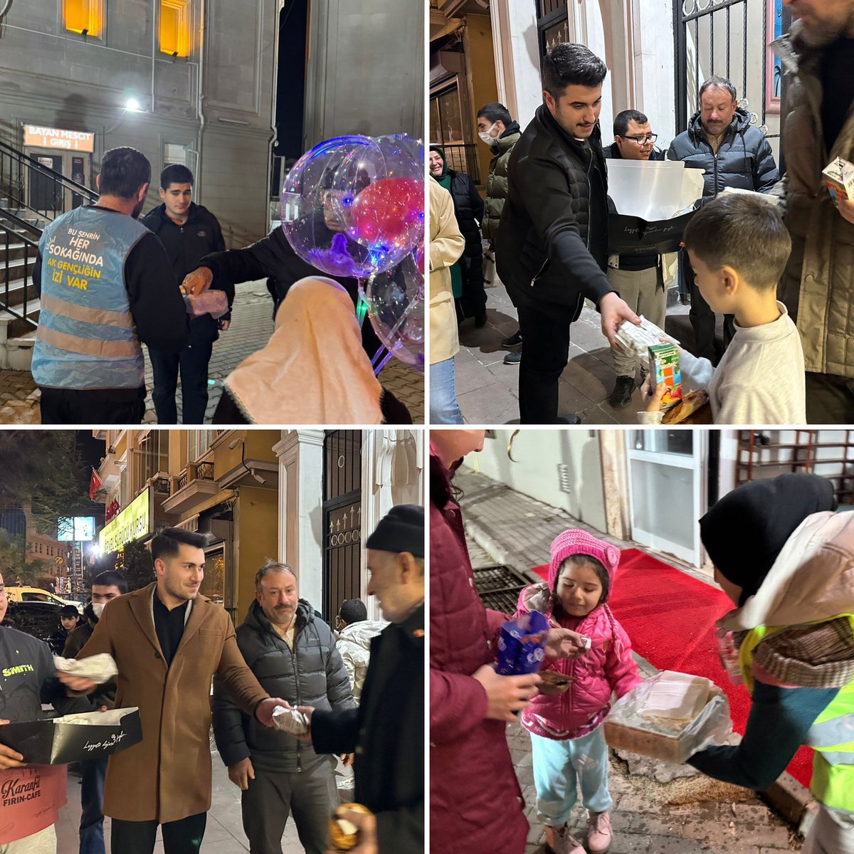 akgenclikankara's tweet photo. Rahmet ve bereket gecesi olan #RegaipKandili’mizi idrak etmenin sevincini 25 ilçemizde vatandaşlarımıza kandil simidi ikramda bulunarak yaşıyoruz.

Mübarek Ramazan ayının müjdecisi olan kandilimiz mübarek olsun. https://t.co/VeFHiy6ghx
