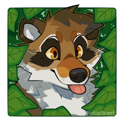 Raccoon icons! 🦝🦝💚