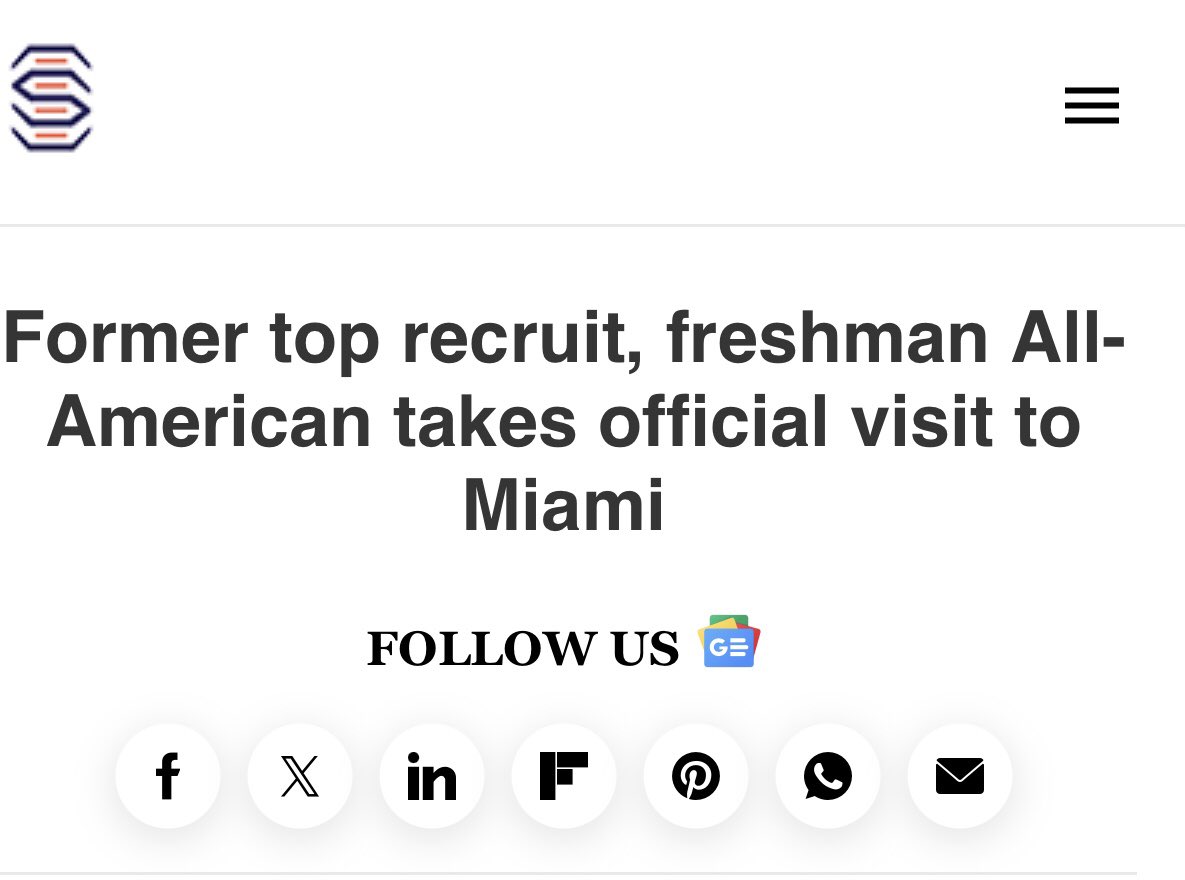 WeekleyMike's tweet image. Zachariah Branch (WR)All American Freshmen and his brother Zion Branch(S) from USC are in the transfer portal and have set visits to Coral Gables. An outstanding duo that would be perfect additions on both sides of the ball. 🙌🏼💯