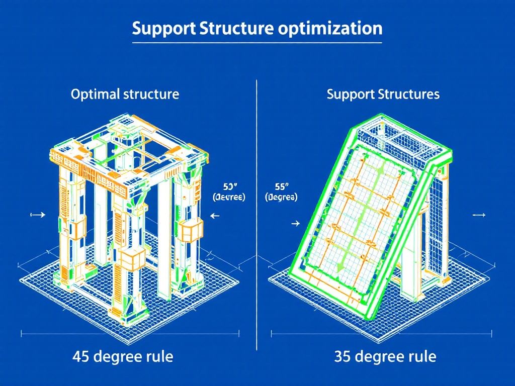 🔧 #Engineers– still wrestling with excessive support structures in your 3D prints? Let's optimize it. Reducing supports by just 15% can cut costs and post-processing time by up to 2 hours on complex parts. Bring us your challenging projects and we'll help solve it! #3DPrinting