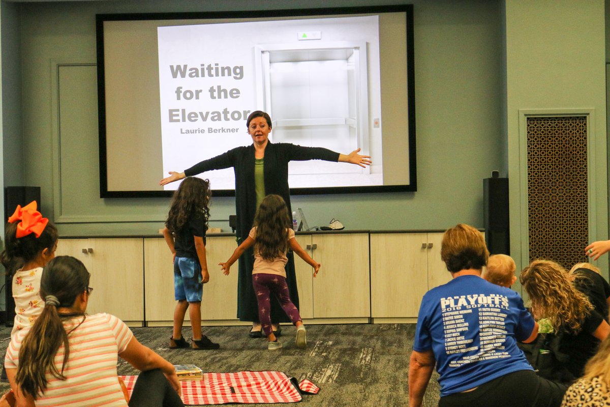 baytownlibrary's tweet photo. โจ The End of an Era โจ Chazley, hosted her final Story Time after an incredible 10 years. Over the past decade, she has enriched our library with Story Times, programs, and her dedication to children's literacy.
Thank you for your years of service at the #BaytownLibrary! ๐ https://t.co/BXlE21sYUc