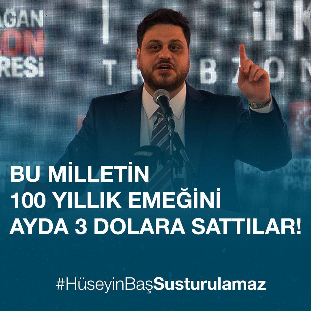 #HüseyinBaşYalnızDeğil