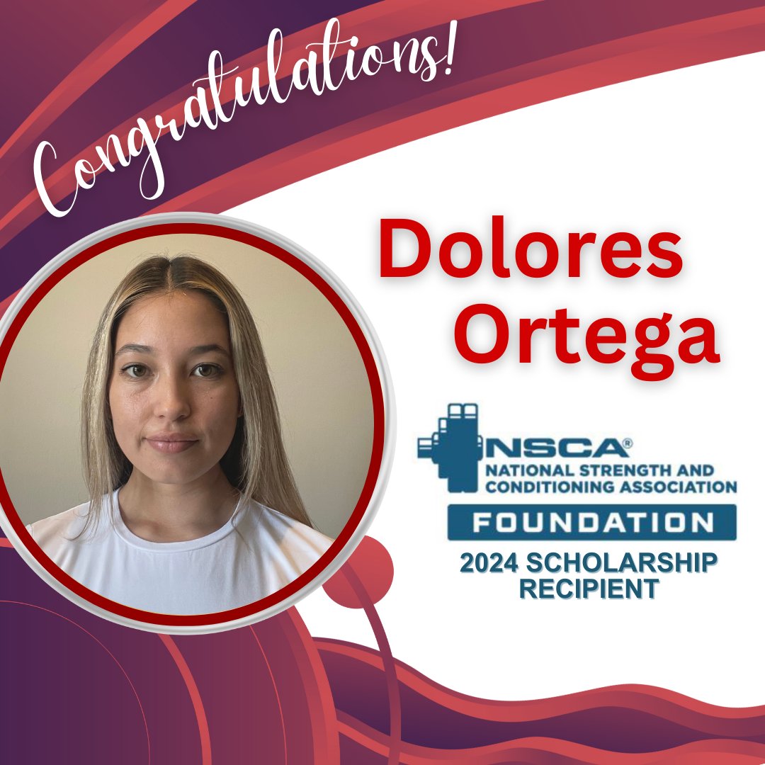 UNL Department of Nutrition and Health Sciences (@nhsunl) on Twitter photo Dolores Ortega has been awarded the NSCAF Women’s Scholarship for 2024. As a graduate research & teaching assistant at UNL, under the mentorship of Dr. Terry Housh, she is developing her research agenda to assess neuromuscular fatigue with electromyography and mechanomyography. Dolores Ortega has been awarded the NSCAF Women’s Scholarship for 2024. As a graduate research & teaching assistant at UNL, under the mentorship of Dr. Terry Housh, she is developing her research agenda to assess neuromuscular fatigue with electromyography and mechanomyography.