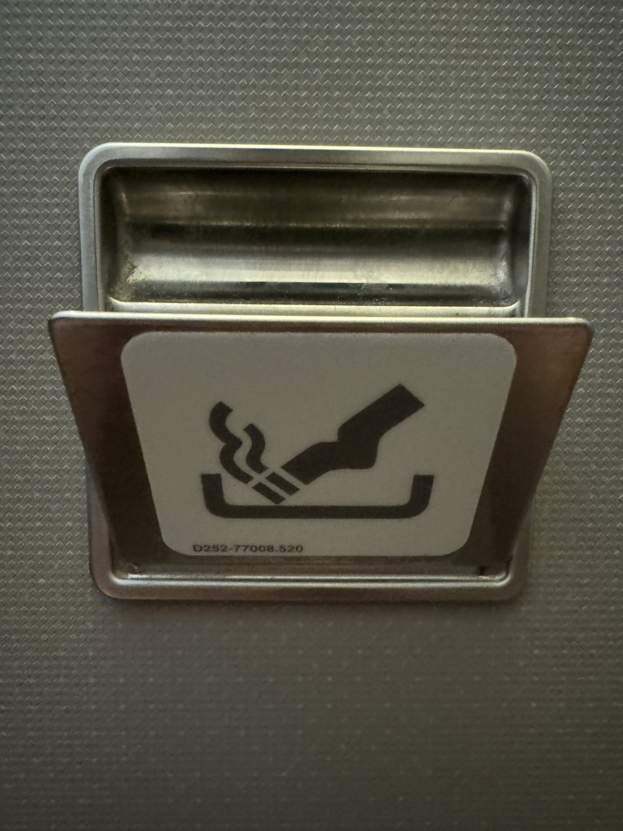 ABCDEFnft's tweet image. Why is it 2024 and airlines still putting these in the bathroom 😆