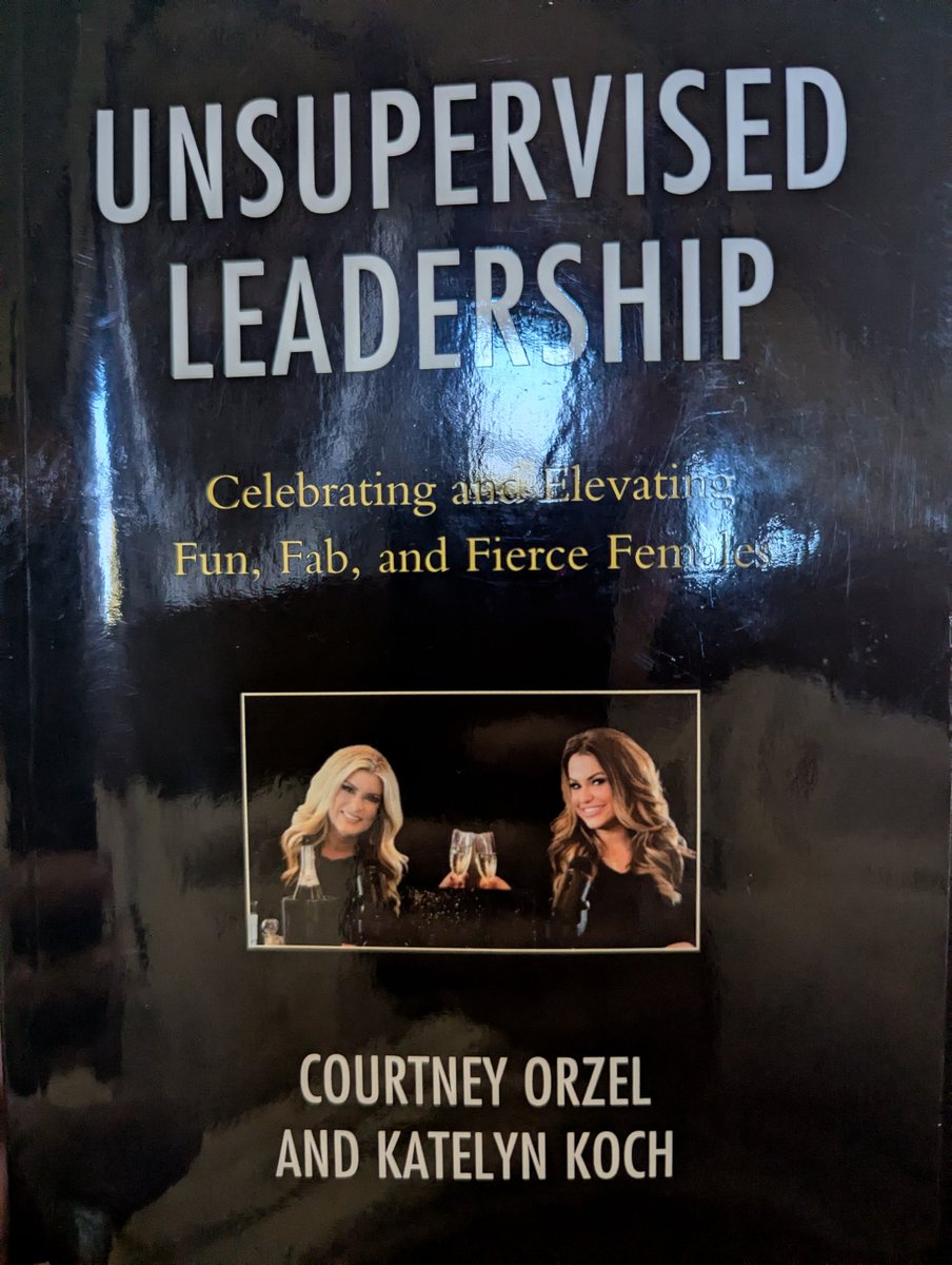 So excited to start this book.  Love the Unsupervised Leadership Podcast and these F4 leaders! <a href="/drorzel/">Dr. Courtney Orzel</a> <a href="/kwasnykate/">Dr. Kate Koch</a>