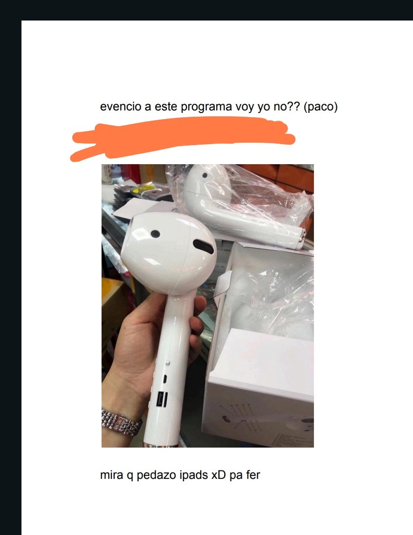 Lo de este tío hablando por un documento de Drive, ¿qué es?