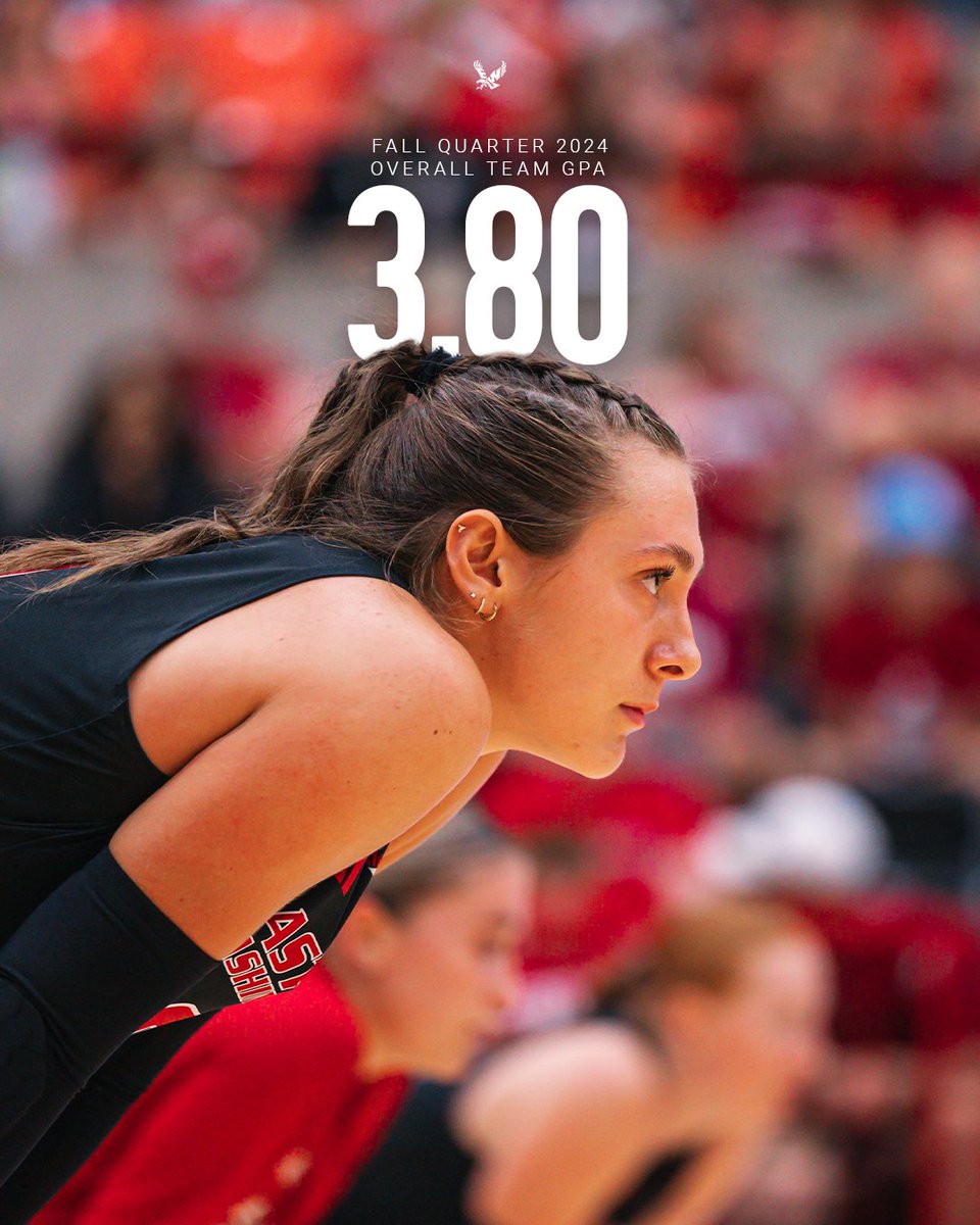 EWUVB's tweet image. STUDENT athletes 😤
#GoEags #NCAAVB #BigSkyVB