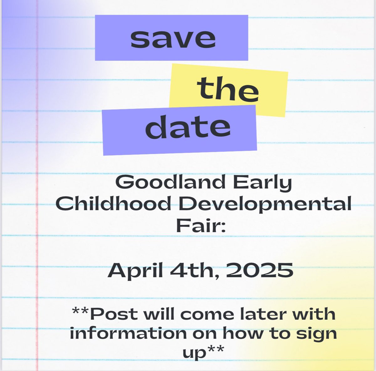 📣📢SAVE THE DATE! see the post for more information! 📣📢