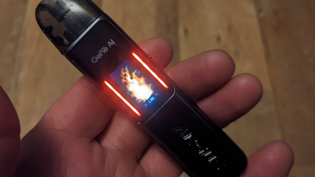 Vaping heats e-liquid. It doesn't burn. So why this silly screen animation? Your thoughts would be appreciated.