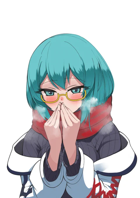 初日の出を見た帰りかも知れないし、初詣に行く約束をしたキミ(あなた)を待っているのかも知れない