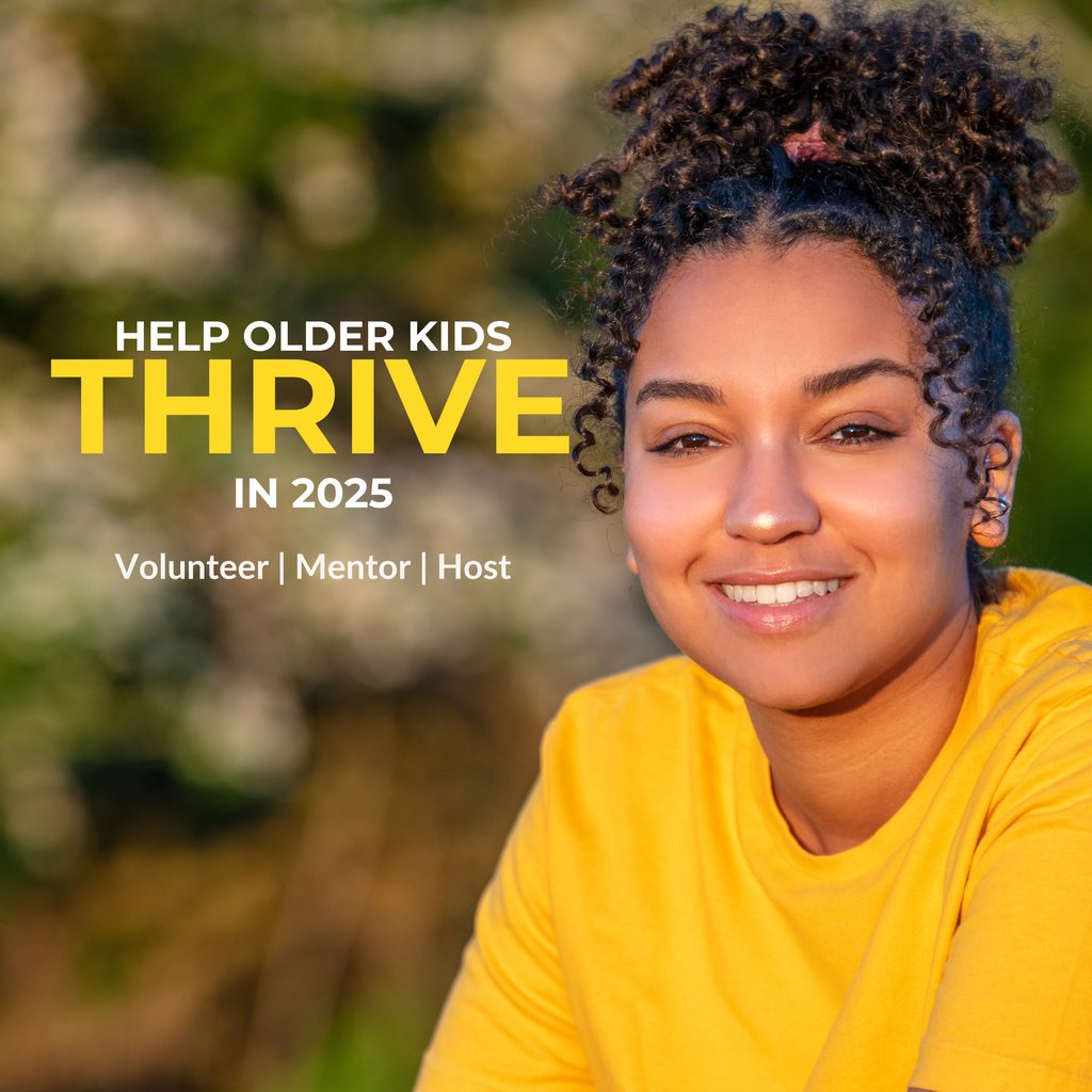 Make helping kids in foster care one of your New Year resolutions! Learn how you can make a difference and help more older kids in foster care thrive in 2025 at kidsave.org.⁠
⁠
#fostercare #nonprofit #adoption #volunteering #mentoring