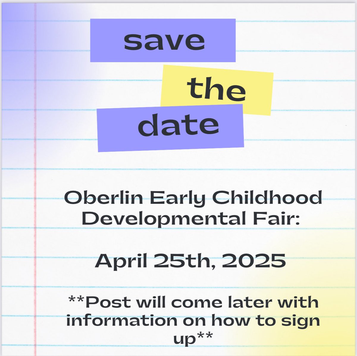 📣📢SAVE THE DATE! see the post for more information! 📣📢