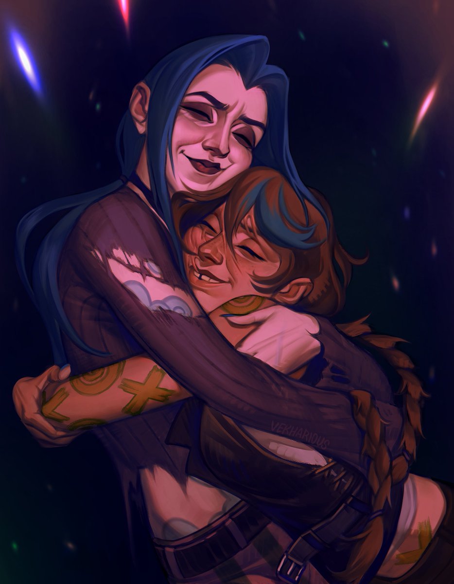 back together #arcane #jinx #isha