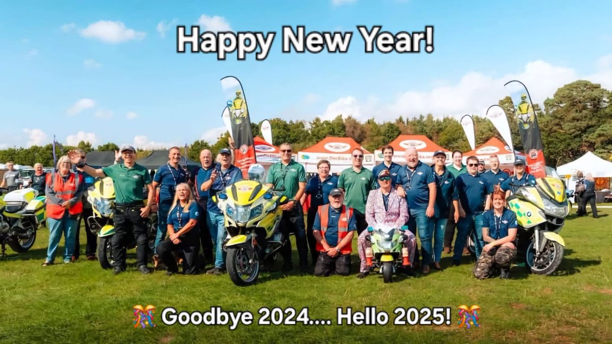 From all of us here at @docbikesussex and across the wider @docbikeuk

We wish you all a Happy and healthy New Year! 

May 2025 bring warm weather, open roads and many adventures 

Thank you all for your continued support 

See you next year!
