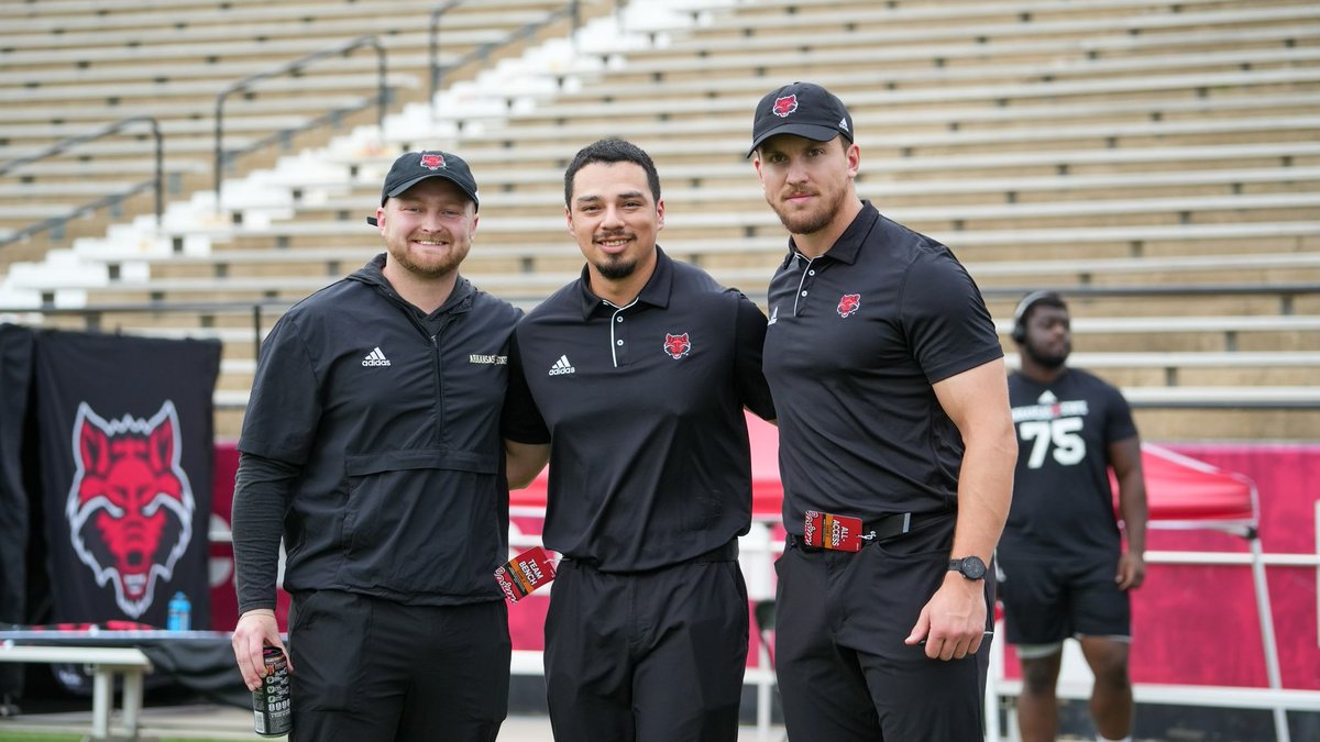 Matt Galambos (@coachgalambos) on Twitter photo Thank you <a href="/AStateFB/">Arkansas State Football</a> for an unbelievable season. 🐺
Due to family reasons I will moving back to Philly and getting back into the fitness industry and football training.
If you’re a highschool linebacker in the Philadelphia area, my DMs are open to get some off season work in❗️ Thank you <a href="/AStateFB/">Arkansas State Football</a> for an unbelievable season. 🐺
Due to family reasons I will moving back to Philly and getting back into the fitness industry and football training.
If you’re a highschool linebacker in the Philadelphia area, my DMs are open to get some off season work in❗️