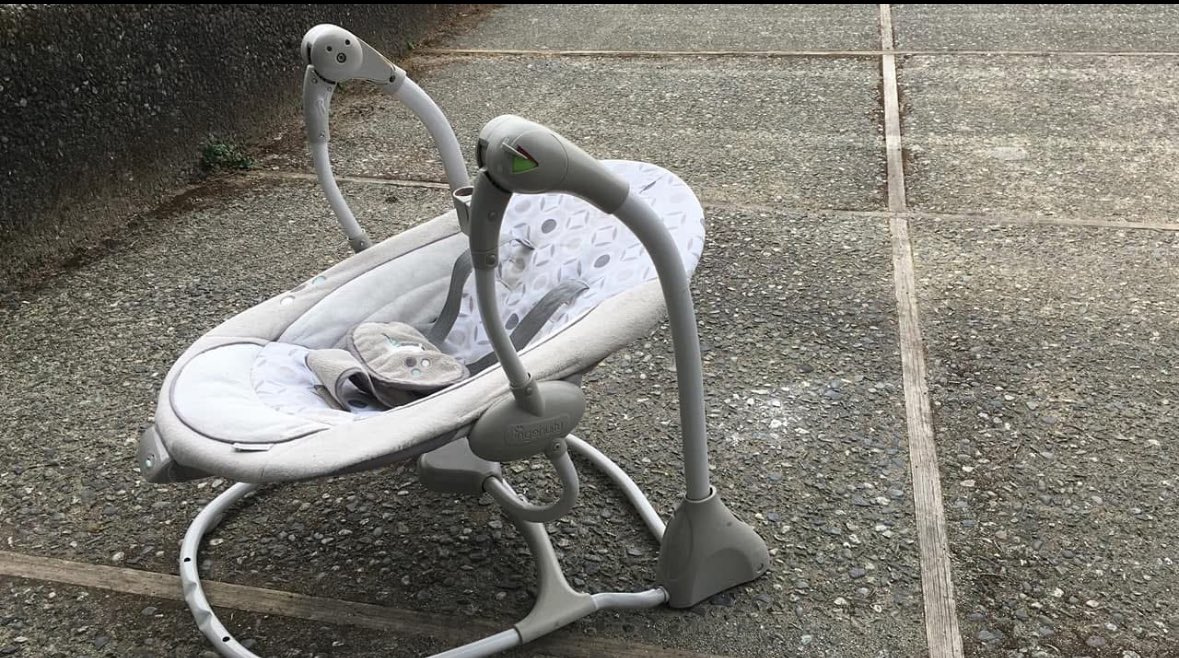 #regifting back to the group as baby is too big now - was very useful! Takes batteries to vibrate.