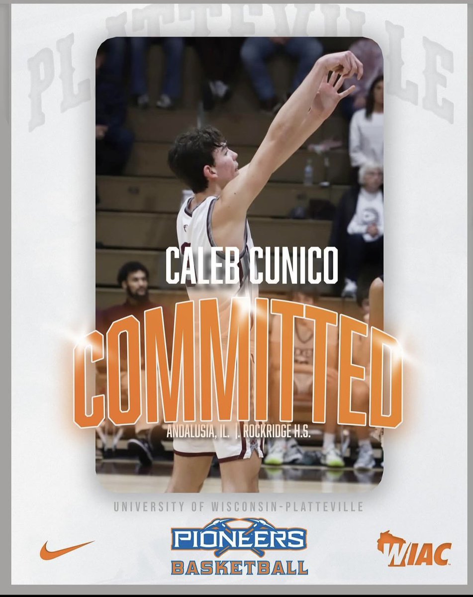 Quad City Shockers (@qcshockers) on Twitter photo Congrats to 2025 Wing <a href="/caleb_cunico/">Caleb Cunico</a> on his commitment to <a href="/UWPlattMBB/">UW-Platteville Men’s Basketball</a> !!! An extraordinary worker off the court! Caleb will play at a high level on the D3 platform!! We’re proud of you Caleb! ⚡️⚡️⚡️ <a href="/PRO16League/">PRO16/NXTPRO League</a> Congrats to 2025 Wing <a href="/caleb_cunico/">Caleb Cunico</a> on his commitment to <a href="/UWPlattMBB/">UW-Platteville Men’s Basketball</a> !!! An extraordinary worker off the court! Caleb will play at a high level on the D3 platform!! We’re proud of you Caleb! ⚡️⚡️⚡️ <a href="/PRO16League/">PRO16/NXTPRO League</a>
