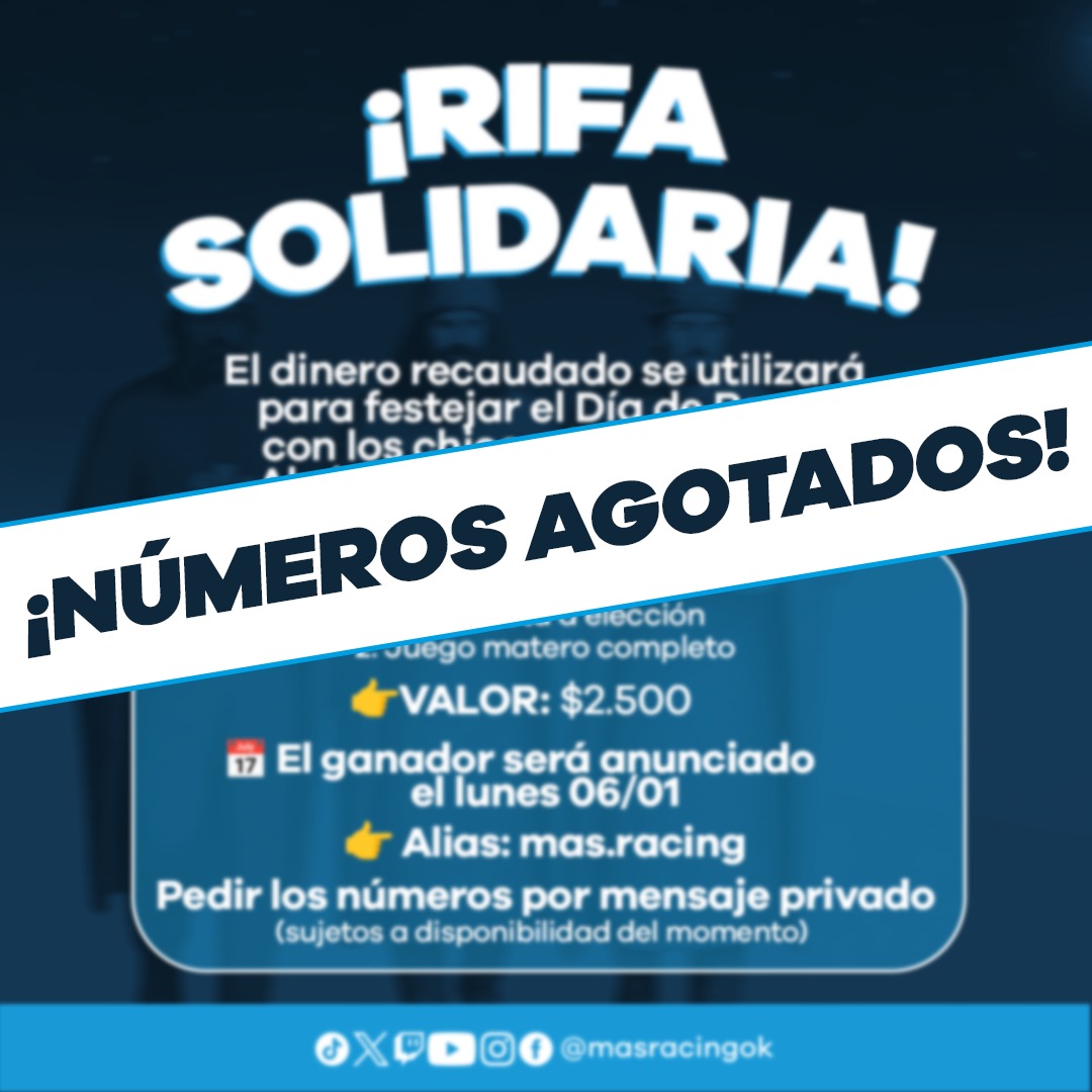 ¡Muchas gracias a quienes colaboraron! 🩵🤍