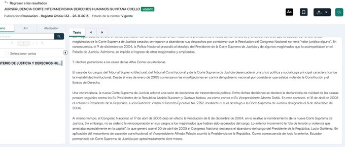 santidavid's tweet photo. @JoseCB96 Es exactamente el mismo caso que ocurrió #ConLucio: en 2005, Lucio se auto-atribuyó capacidad de clausurar la
@CorteNacional, lo hizo mediante decreto ejecutivo 2752 de 15 de abril de 2005. El legislativo declaró abandonado el cargo de Presidente el 20 abril y posesionó a Palacio https://t.co/zs0uVQmWIX
