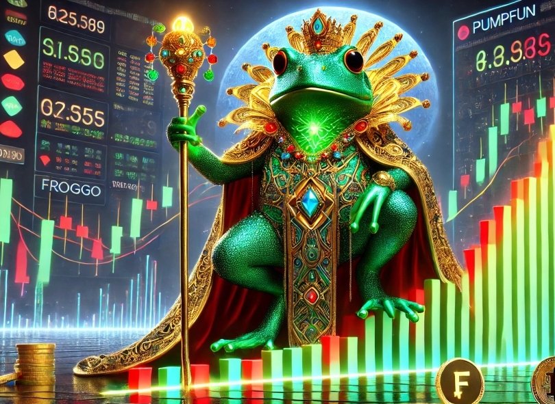 Froggokings's tweet photo. Froggoking would like to thank all of the community and supporter's #Froggoking #froggolunch #frogarmy #Froggokingmemes #Froggomemeking #HODlersunite #Pumpfunmeme #memetokenmagic #cryptomemes #Solana https://t.co/HplnbzF7hi