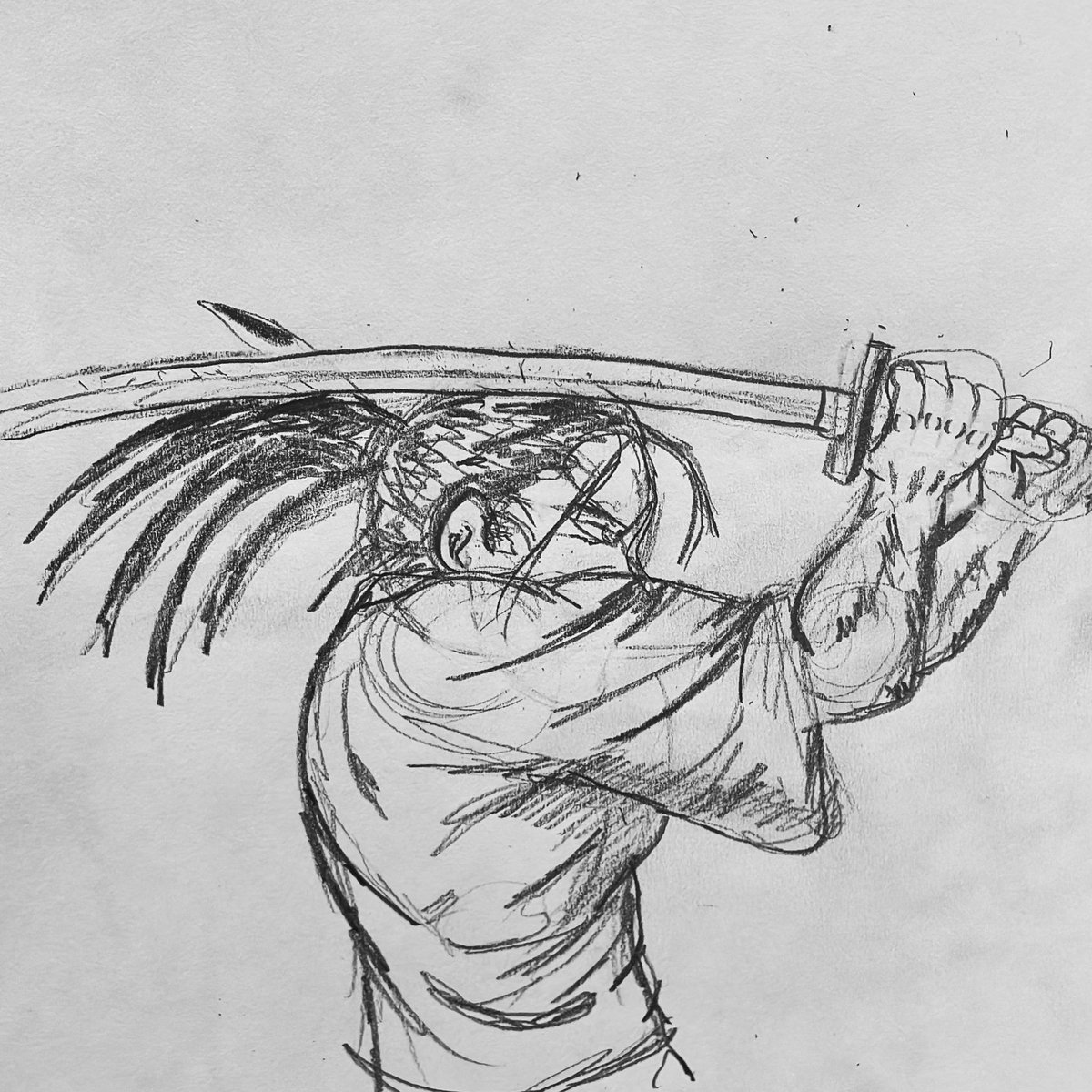 TopMouseComics's tweet photo. “You can only fight the way you practice.” -Miyamoto Musashi

#drawingartwork #illustration #sketchbookart #inkingcomics #samuraiart #Comics #ComicArt #comicartwork #comicbookart #makingarteveryday #DrawEveryday #LoveWhatYouDo #miyamotomusashi #practiceeveryday https://t.co/kRxuGFPN62