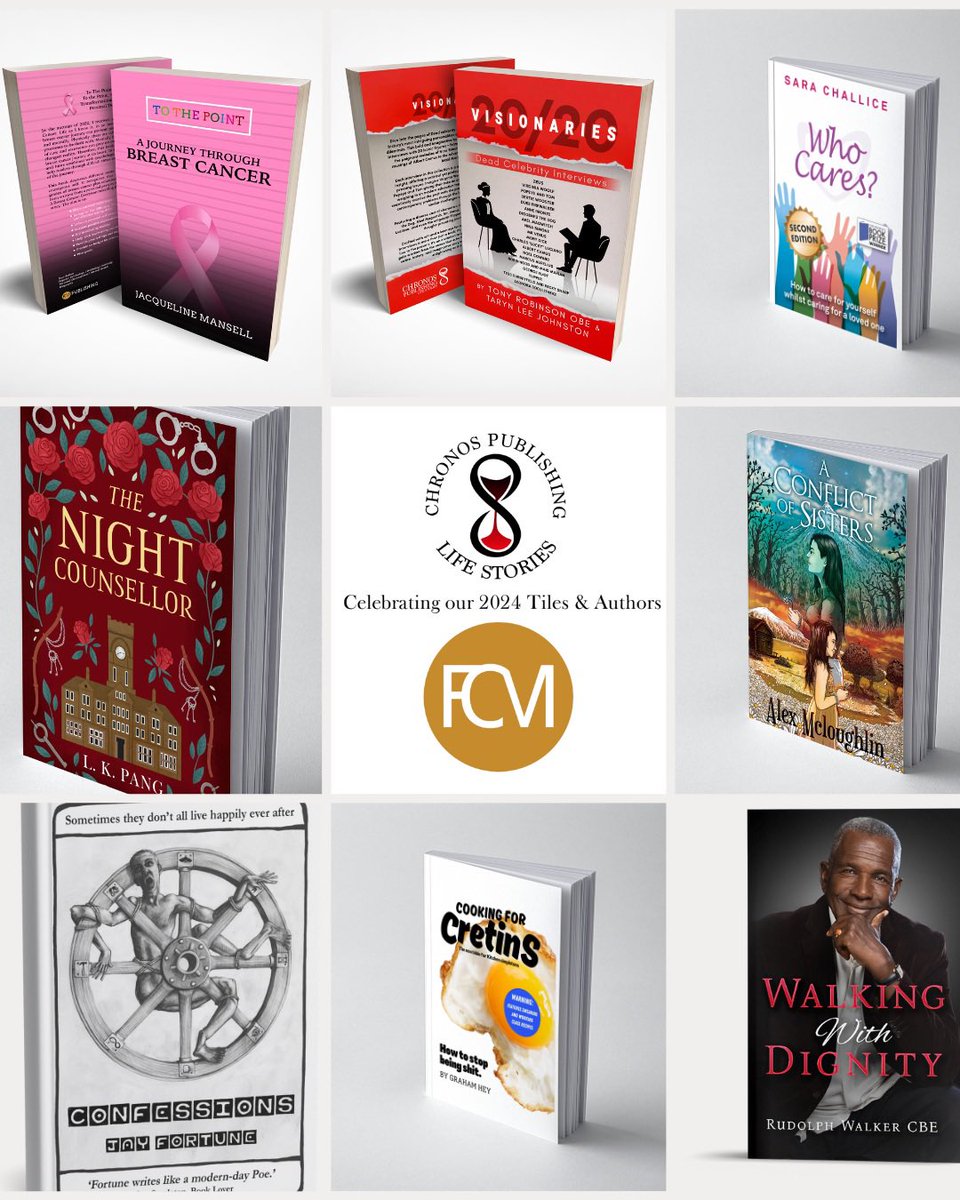 Chronos Publishing | FCM Publishing (@chronospublish) on Twitter photo Just a quick look back at our titles of 2024 📚
<a href="/TonyRobinsonOBE/">Tony Robinson OBE</a> <a href="/SaraChallice/">Sara Challice</a> <a href="/RayStarBooks/">Ray Star Ⓥ</a> <a href="/hey_graham/">Graham Hey</a> <a href="/LKPang_Author/">L.K.Pang</a> <a href="/mrjayfortune/">Jay Fortune</a> <a href="/RudolphWalkerDA/">Rudolph Walker CBE</a>
#independentpublisher Just a quick look back at our titles of 2024 📚
<a href="/TonyRobinsonOBE/">Tony Robinson OBE</a> <a href="/SaraChallice/">Sara Challice</a> <a href="/RayStarBooks/">Ray Star Ⓥ</a> <a href="/hey_graham/">Graham Hey</a> <a href="/LKPang_Author/">L.K.Pang</a> <a href="/mrjayfortune/">Jay Fortune</a> <a href="/RudolphWalkerDA/">Rudolph Walker CBE</a>
#independentpublisher