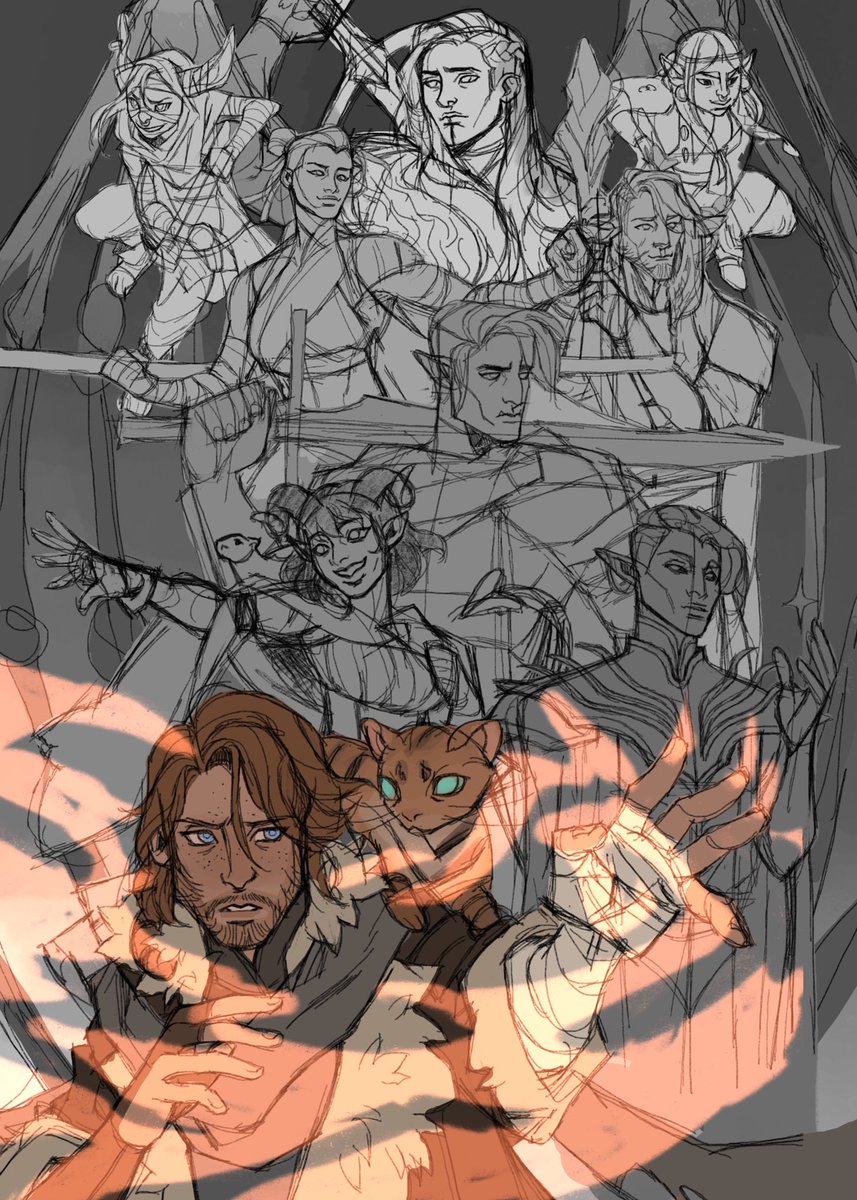 ‘Be the chaos you want to see in the world’ - The Mighty Nein, probably. God, I love this campaign 🔥 #criticalrole #mightynein