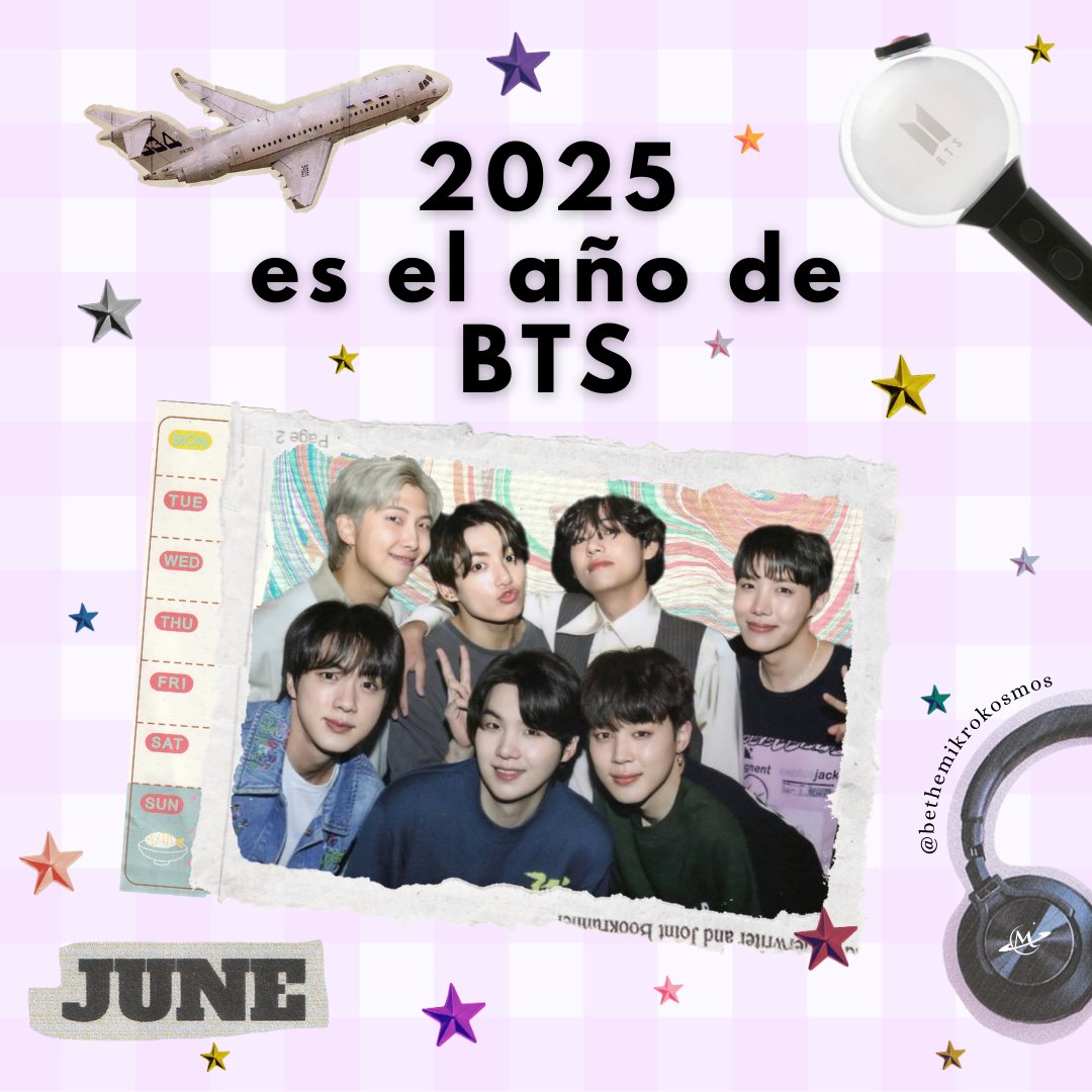 Ya estamos soñando con que estén juntos de nuevo💜✨️

¿Ya te imaginaste cómo sera el 2025 con BTS?