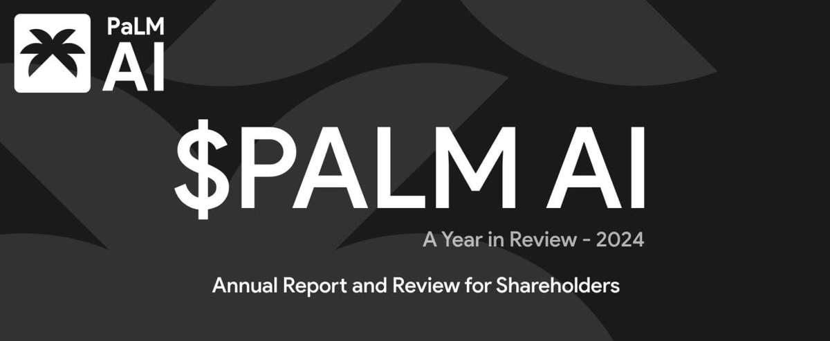 palmaierc's tweet photo. 2024 - A Year in Review. 

The first of our Annual Reports for $PALM holders.

A new year is here, so it's time to recap. Apart from truly achieving the status of a multi-year established project, we did some great things. Here are a few highlights.

We moved from chatbots to more advanced technologies. Utilizing AI had to be more than just context prompts and bot features, where we were leading with the amount of features and pioneered Multi-Platforming.

A.I. however has potential for much more. In addition, we wanted to kickstart our Revenue Share with high amounts to distribute to our already 4000 strong holder base.

Partnerships with $SKL and 0x Protocol were made. We were the first, and to date, one of two projects on the dedicated Titan AI blockchain. We pioneered an Aggregator DEX using the now outdated version of 0x's routing systems - and received the spot of 4th most used aggregator, with tens of thousands of monthly volume.

With the revenue clocking in, we began servicing projects with all kinds of custom made solutions. We invented. Around March 2024, the first early $PALM AI Hardware device was sketched.

And now it is a reality. So we many more things, a P2E Game Engine, Agents, Hubs, E-Com plugins, Web2 branching... the list could go on and you couldn't keep up. It's a lot.

So this is what we'll summarize it as. It was a pilot. It was the beginning. It was a team in control, looking for direction.

Dear $PALM Community. The direction is now set. Q1 will kickstart an era for our project like nothing seen before in the AI sector of DeFi. 

There are rumours around, as always. Keep in mind the team cannot confirm or deny any, as that would be improper.

We have shared close to $1.5M in Revenue Share out of our commitment to the project. Few can rival this record.

A new record is yet again about to be set by us. So, let's commemorate 2024 as the year of build up and designate 2025 as the year of record setting and achievement.

Sincerely to all $PALM holders,
The entire team.