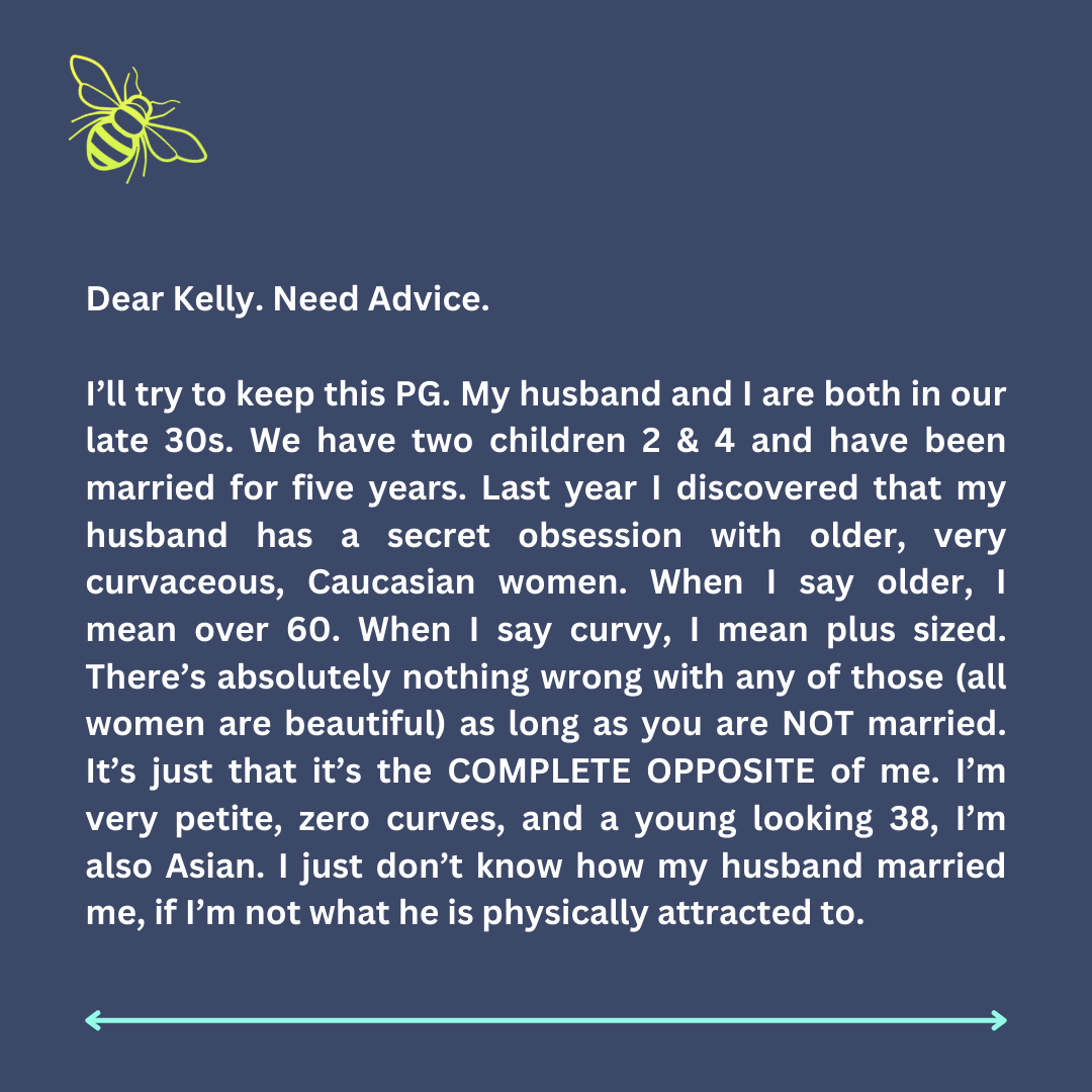 TheBuzzSCV's tweet photo. Dear Kelly, 
Is my husband cheating on me?

See full story here: 
https://t.co/yedK6Gtve0 https://t.co/sP25Lk8fxr