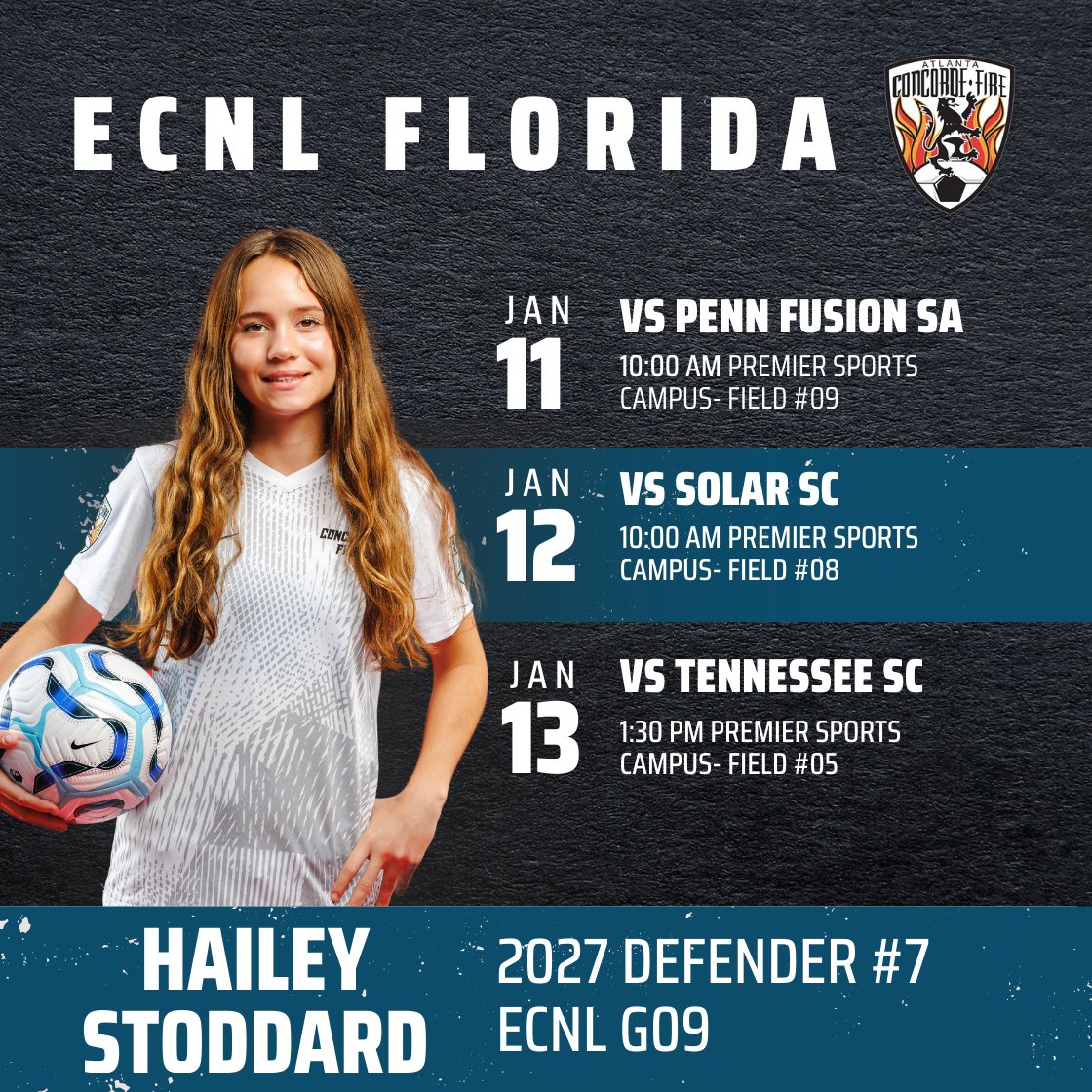Hailey Stoddard (@haileystoddard2) on Twitter photo Still warming up from St. Louis ๐คช but really excited for ECNL Florida, hope to see you there!
<a href="/TopDrawerSoccer/">TopDrawerSoccer</a> <a href="/PrepSoccer/">Prep Soccer โฝ๏ธ</a> <a href="/TheSoccerWire/">SoccerWire</a> <a href="/ImYouthSoccer/">ECNL/GA/Recruiting/College Soccer</a> <a href="/concordefire09/">cfplatinum09ecnlgirls</a> <a href="/ConcordeSoccer/">Concorde Fire Soccer</a> <a href="/ECNLgirls/">ECNL Girls</a> <a href="/ECNLSoutheast/">ECNL Southeast Girls</a> Still warming up from St. Louis ๐คช but really excited for ECNL Florida, hope to see you there!
<a href="/TopDrawerSoccer/">TopDrawerSoccer</a> <a href="/PrepSoccer/">Prep Soccer โฝ๏ธ</a> <a href="/TheSoccerWire/">SoccerWire</a> <a href="/ImYouthSoccer/">ECNL/GA/Recruiting/College Soccer</a> <a href="/concordefire09/">cfplatinum09ecnlgirls</a> <a href="/ConcordeSoccer/">Concorde Fire Soccer</a> <a href="/ECNLgirls/">ECNL Girls</a> <a href="/ECNLSoutheast/">ECNL Southeast Girls</a>