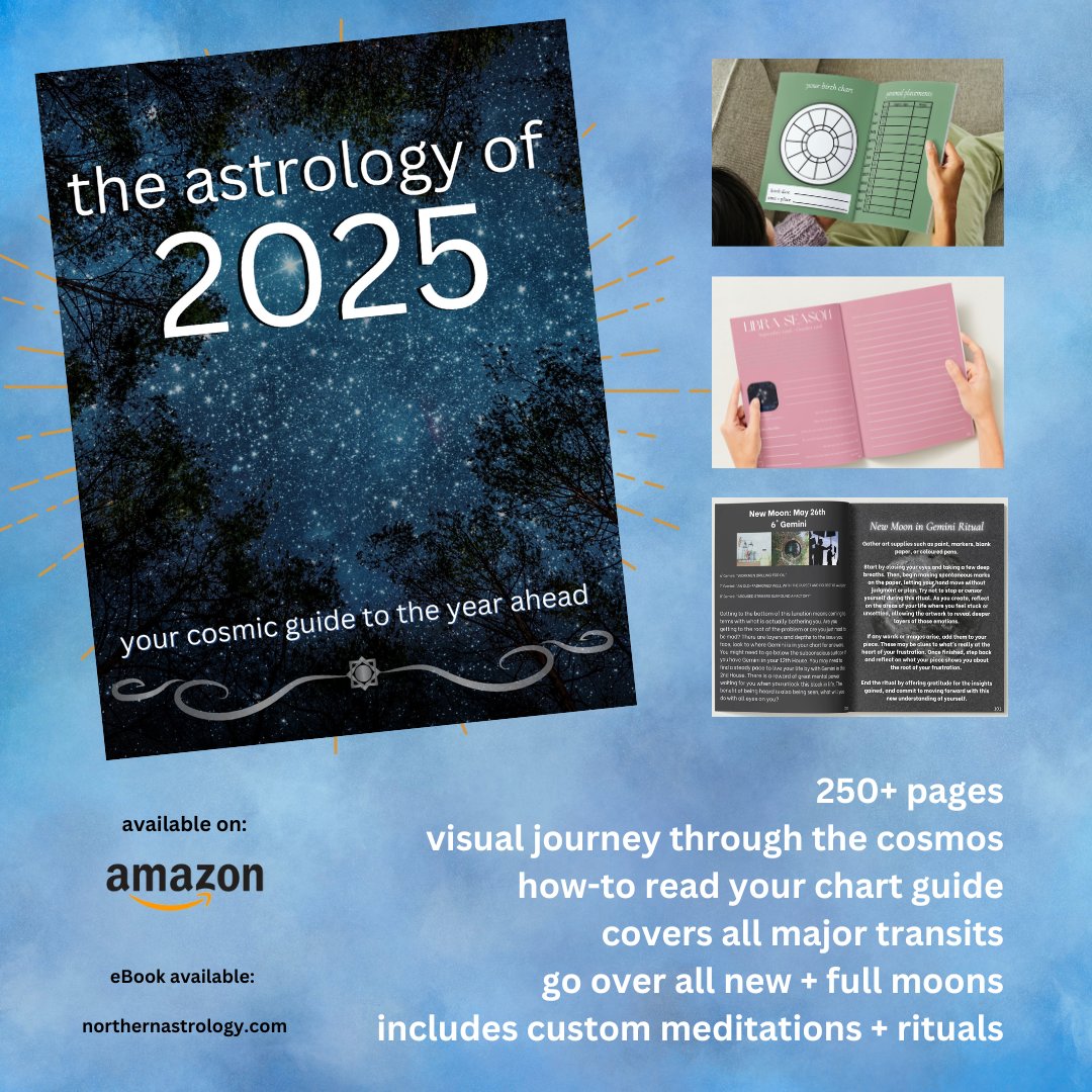 THE PAPERBACK EDITION OF OUR BOOK IS HERE!

bio.site/astrologyof2025