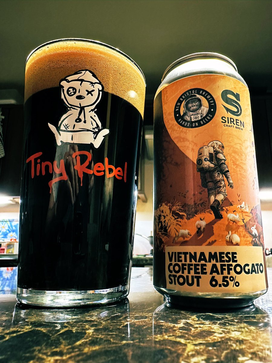 Coffee stout Vietnamese style! #CraftBeer
