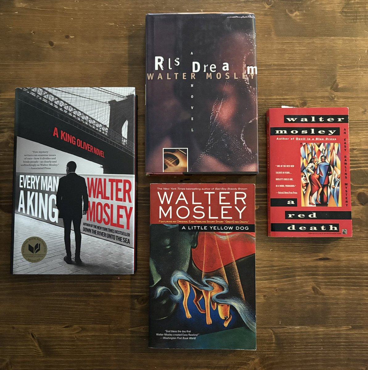 Each year I dive into the work of a prolific author I've somehow never read  before. My pick for 2025 is #WalterMosley, a particularly embarrassing miss  because I've had Devil in a
