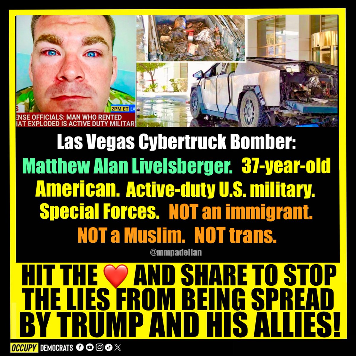 Occupy Democrats tweet media