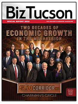 Hot off the press! The upcoming BizTucson issue includes Sun Corridor Inc.'s annual report issuu.com/mcserres/docs/….  In 2025 Sun Corridor Inc. and the Tucson Metro Chamber will merge and become one, a unified voice for the business community.  Great things are in store for 2025.