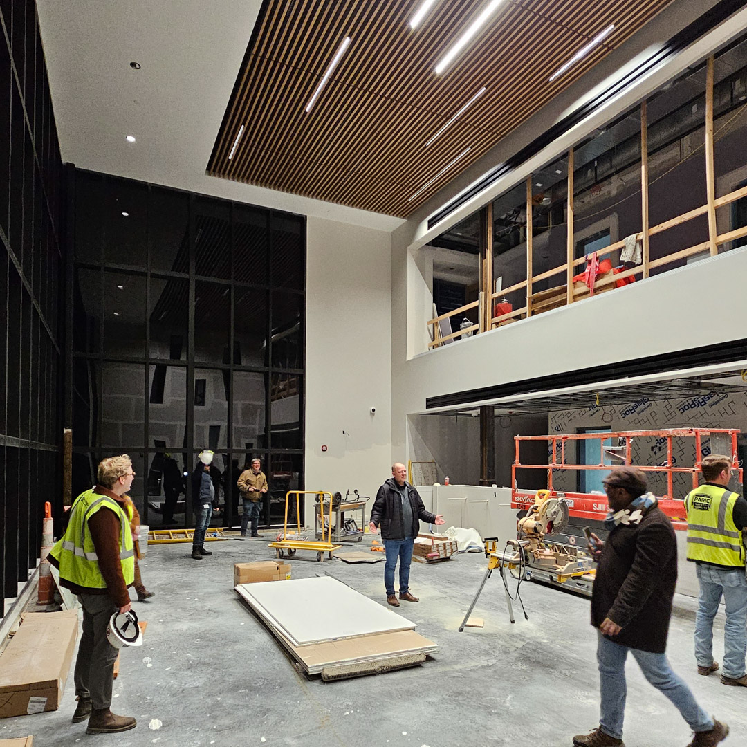 KAIenterprises's tweet image. The AIA St. Louis Young Architects Forum took a special tour of two new buildings on the @STLCC Flo Valley Campus last month. KAI provided the tour of the Nursing and Health Sciences Center, a state-of-the-art facility for students. #TransformingCommunities #STLCC #HigherEd