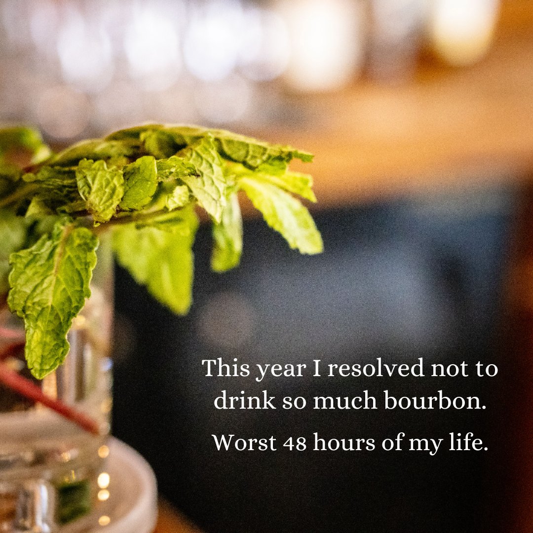 We'll get 'em next year. Or not. 🥃