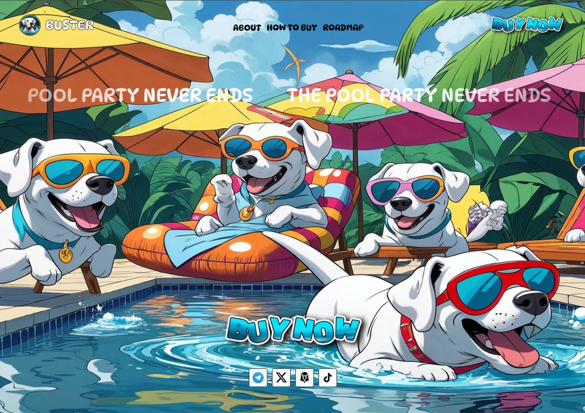 🚀💦 The Wait is Over: Our New Website is LIVE! 💦🚀

Welcome to the official home of $BUSTER💎 
where viral energy meets unstoppable potential. Our brand-new website is designed to bring the community closer, make your journey smoother, and show the world what makes Buster so