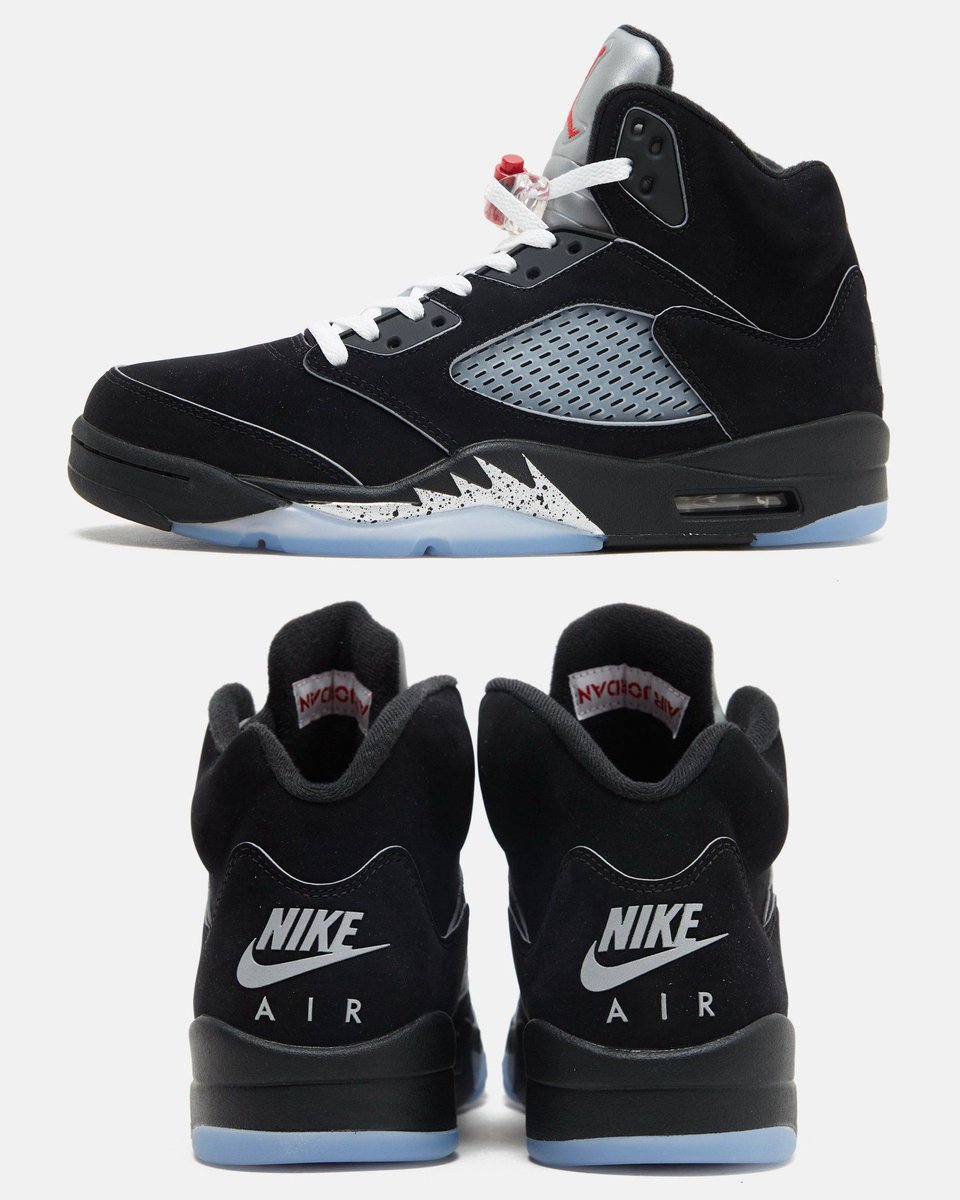 The Air Jordan 5 "Black Metallic” Releases February 8th 🖤💥 bit.ly/3PP3MvX