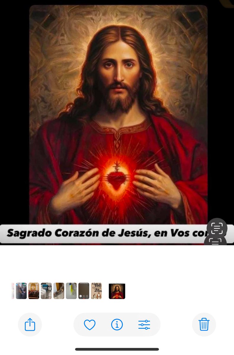 Ladyprincess_M's tweet photo. @Marichusta @hazteoir Por cierto: 
Sagrado Corazón De Jesús, en Vos confío.

“Para que al nombre de Jesús toda rodilla se doble en los cielos, en la tierra y en los abismos, y toda lengua confiese que Cristo Jesús es SENOR para gloria de Dios Padre.” 🔥🔥🔥🙌🏻🙌🏻🙌🏻🕊️❤️❤️❤️❤️🙏🏻🙏🏻🙏🏻 https://t.co/Q0d3ZQ3DrF