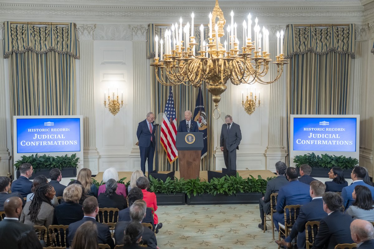 When I ran for president, I promised to have a bench that looks like America and taps into the full talents of our nation.

Today, I want to recognize a major milestone in efforts to protect our freedoms: the confirmation of my 235th federal judge.

They represent the best of us.