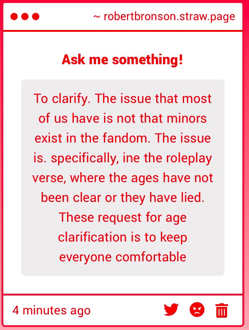 // Don‘t interact if you‘re nervous to interact. I‘m literally just here to have fun idgaf about discourse 😭