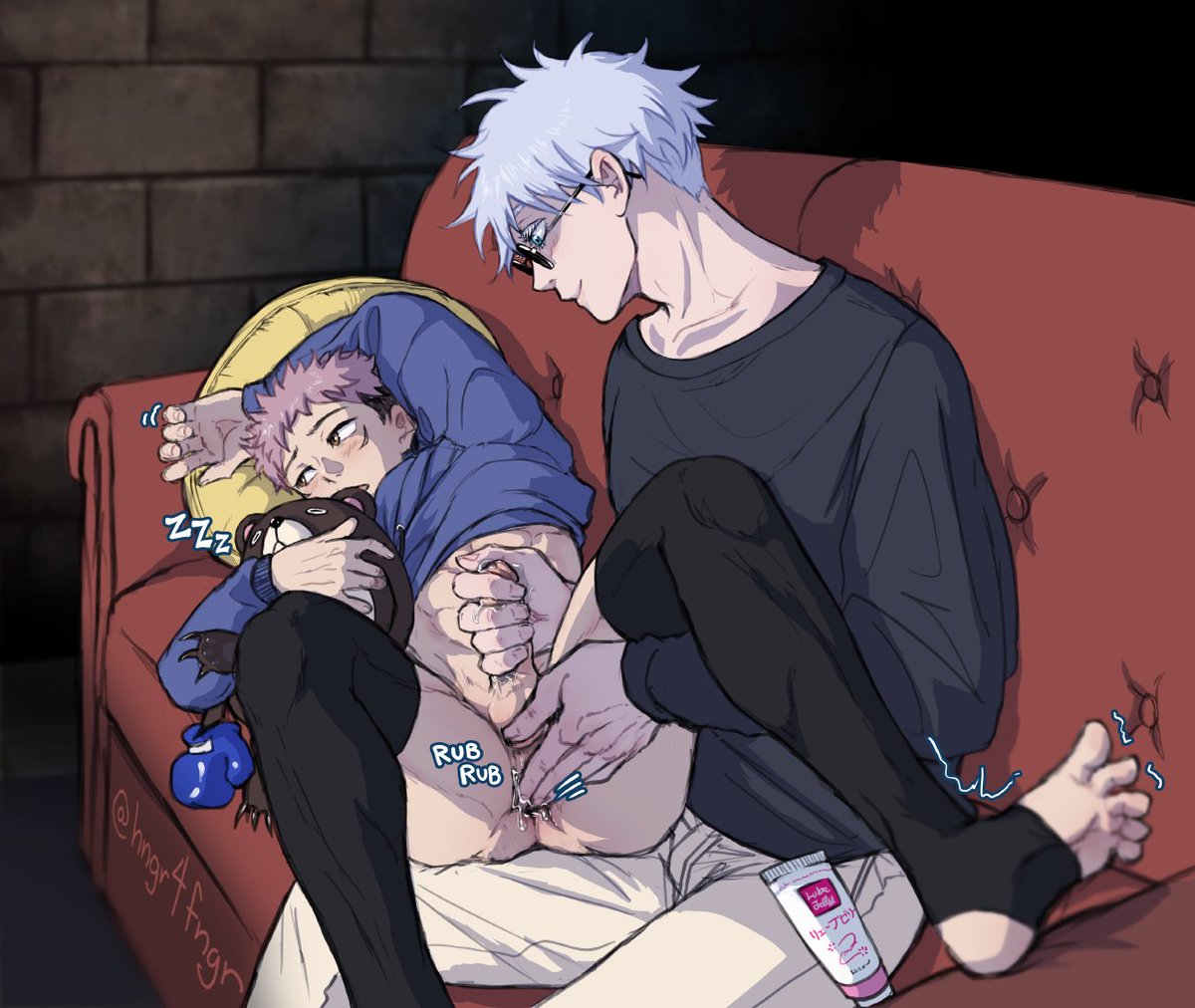 [ goyuu 五悠 /🔞nsfw r18 ] BACK TO THE BASEMENT↩️

are you ready, Yuuji? 💙🧡