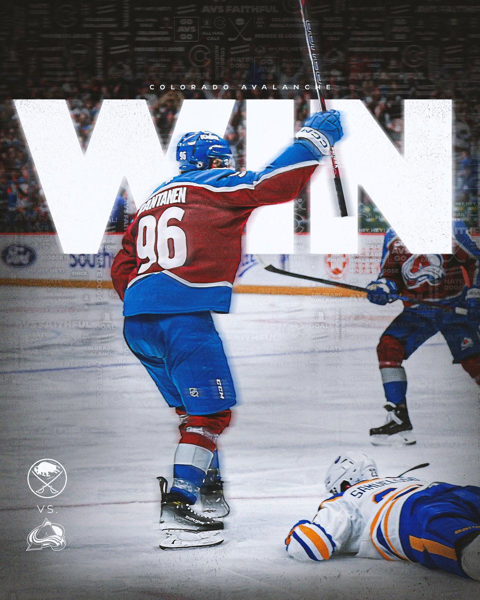 NEVER BACK DOWN NEVER WHAT?!

#GoAvsGo