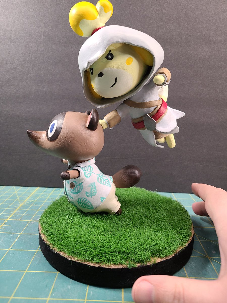 ClokwrkDesigns's tweet photo. My piece for Assassin's Creed/Animal Crossing is complete! https://t.co/NttnGkFIkE