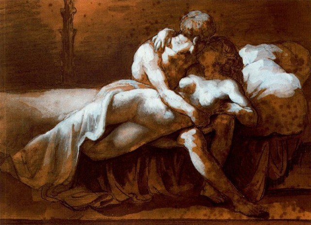 artistgericault's tweet image. The Kiss