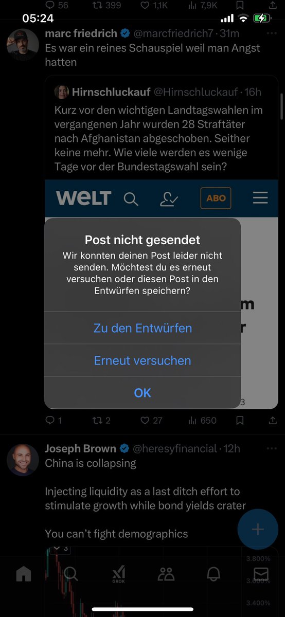 Gehirnklebe_R's tweet image. Kann das wer erklären? #Meinungsfreiheit #Zensur #ExplainItToMe