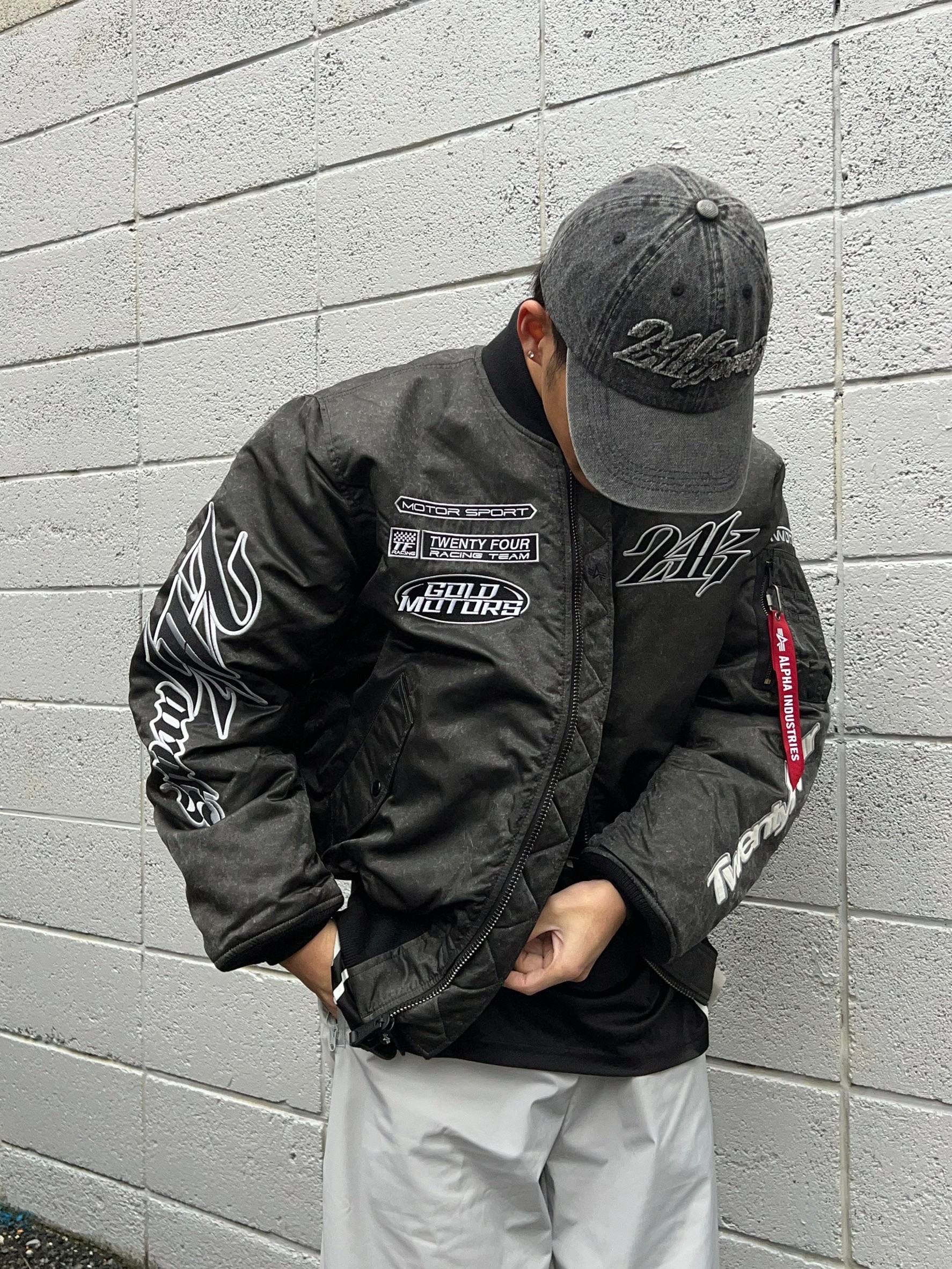 アルファインダストリーズ×24karats MA-1 希少 アルファ